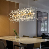 Dandelion Curated Mouth-Blown Frosted Glass Chan warm illuminated room view