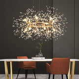 Dandelion Round Curated Mouth-Blown Frosted Glas – dimensional scale reference