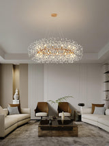 Dandelion Round Curated Mouth-Blown Frosted Glas – handcrafted surface texture