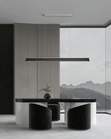 Danqiu Curated Iron & Glass Chandelier – structural canopy joint detail
