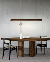 Danqiu Curated Iron & Glass Chandelier – architectural ceiling profile