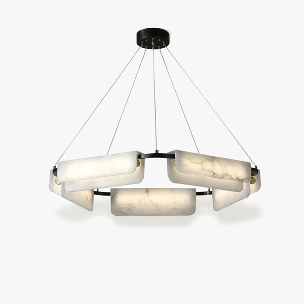 Delia Alabaster Chandelier