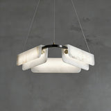 Spanish Alabaster Chandelier View 14 | Natural Spanish Alabaster Delia Chandelier | Wabi Sabi Lighting | JINSHE | JINSHE