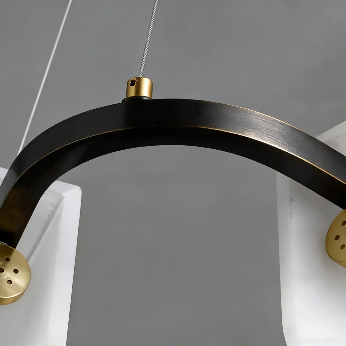 Spanish Alabaster Chandelier View 11 | Natural Spanish Alabaster Delia Chandelier | Wabi Sabi Lighting | JINSHE | JINSHE