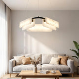 Spanish Alabaster Chandelier View 6 | Natural Spanish Alabaster Delia Chandelier | Wabi Sabi Lighting | JINSHE | JINSHE