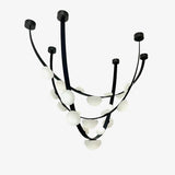 Dew Drops Alabaster Curated Alabaster Chandelier – Alabaster Chandelier