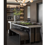 Dew Drops Alabaster Curated Alabaster Chandelier – architectural ceiling profile