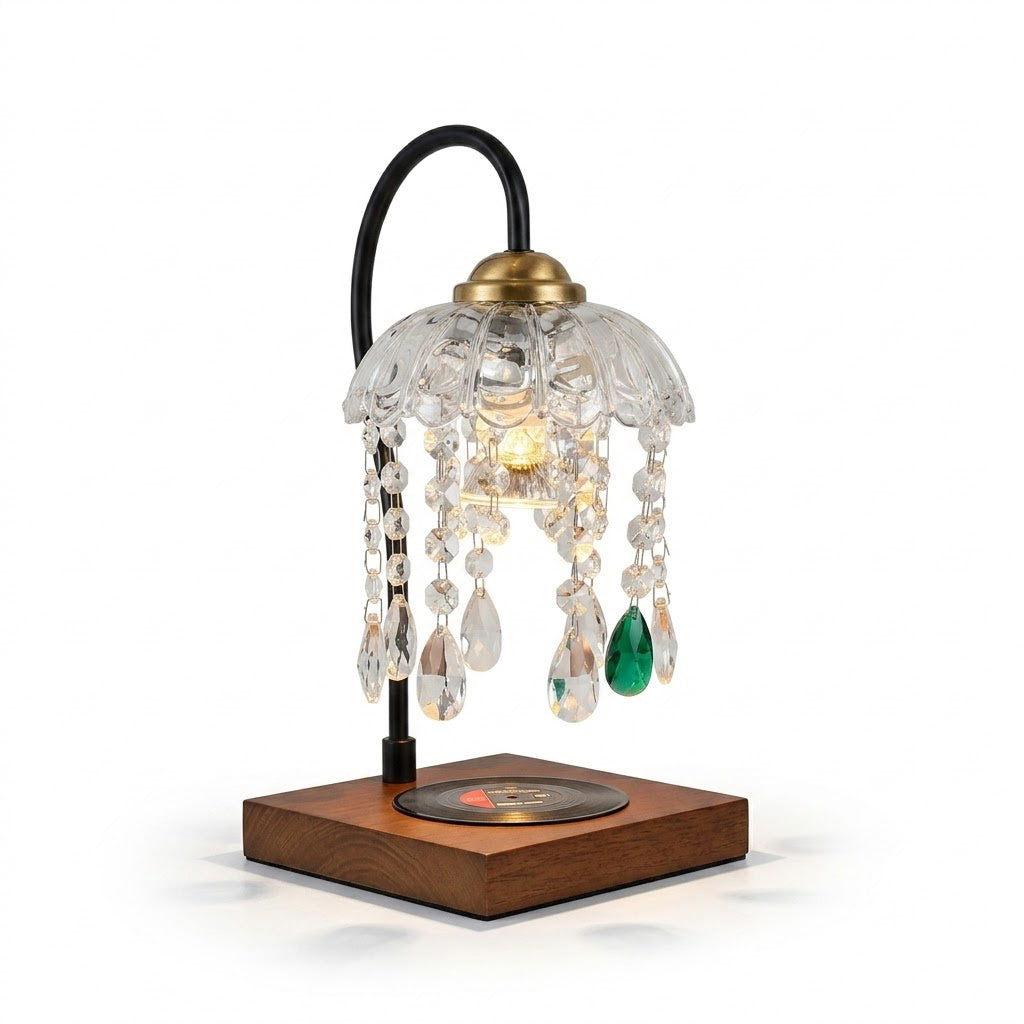 Dewlora Candle Warmer Curated Mouth-Blown Froste – Dia 16cm x H 32cm  ∅ 6.3 x H 12.6 finish configuration