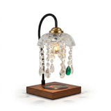 Dewlora Candle Warmer Curated Mouth-Blown Froste – Dia 16cm x H 32cm  ∅ 6.3 x H 12.6 finish configuration