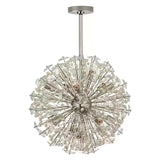 Dickinson Curated K9 Bohemian Crystal Chandelier – handcrafted surface texture #1