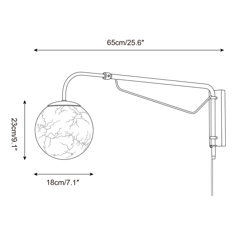 Dione  Alabaster Curated Alabaster Wall Sconce