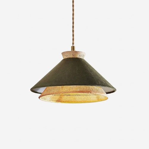 Alderva Curated Woven Rattan Pendant Light – Woven Rattan Pendant Light