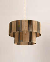 Aurevia Curated Solid Hardwood Pendant Light – spatial dining room perspective