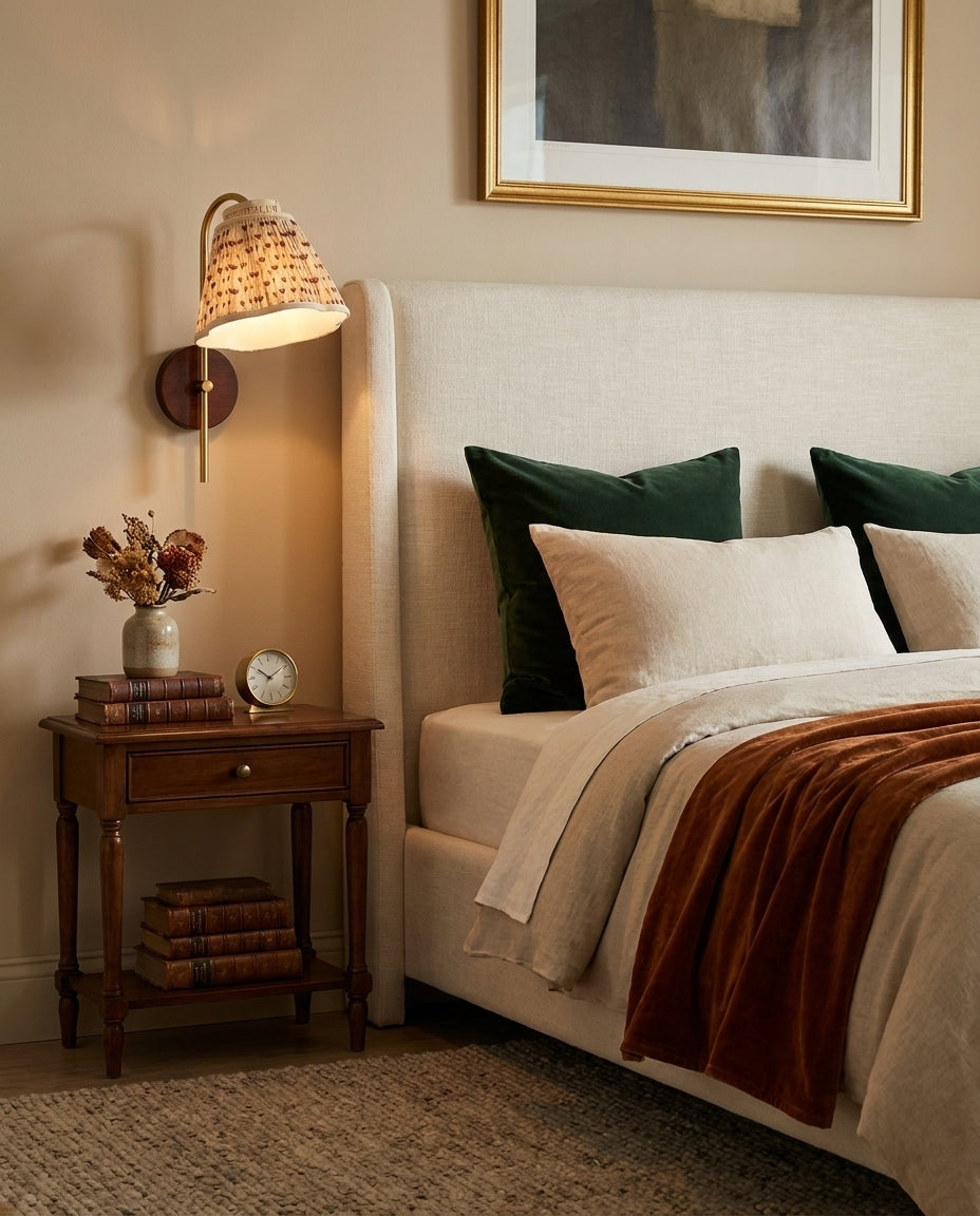 Belladine Curated Solid Brass Wall Sconce – dimensional scale reference