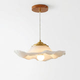 Blushveil Curated Solid Brass Pendant Light – dimensional scale reference #1