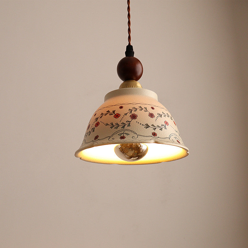 Briarwyn Curated Solid Brass Pendant Light – spatial dining room perspective