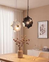 Calvix Curated Finished Iron Pendant Light – architectural ceiling profile