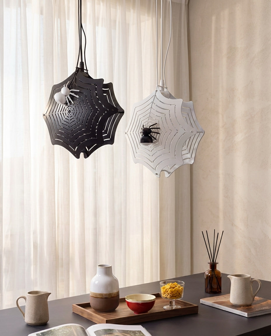Finished Iron craftsmanship detail on Calvix Curated Finished Iron Pendant Light