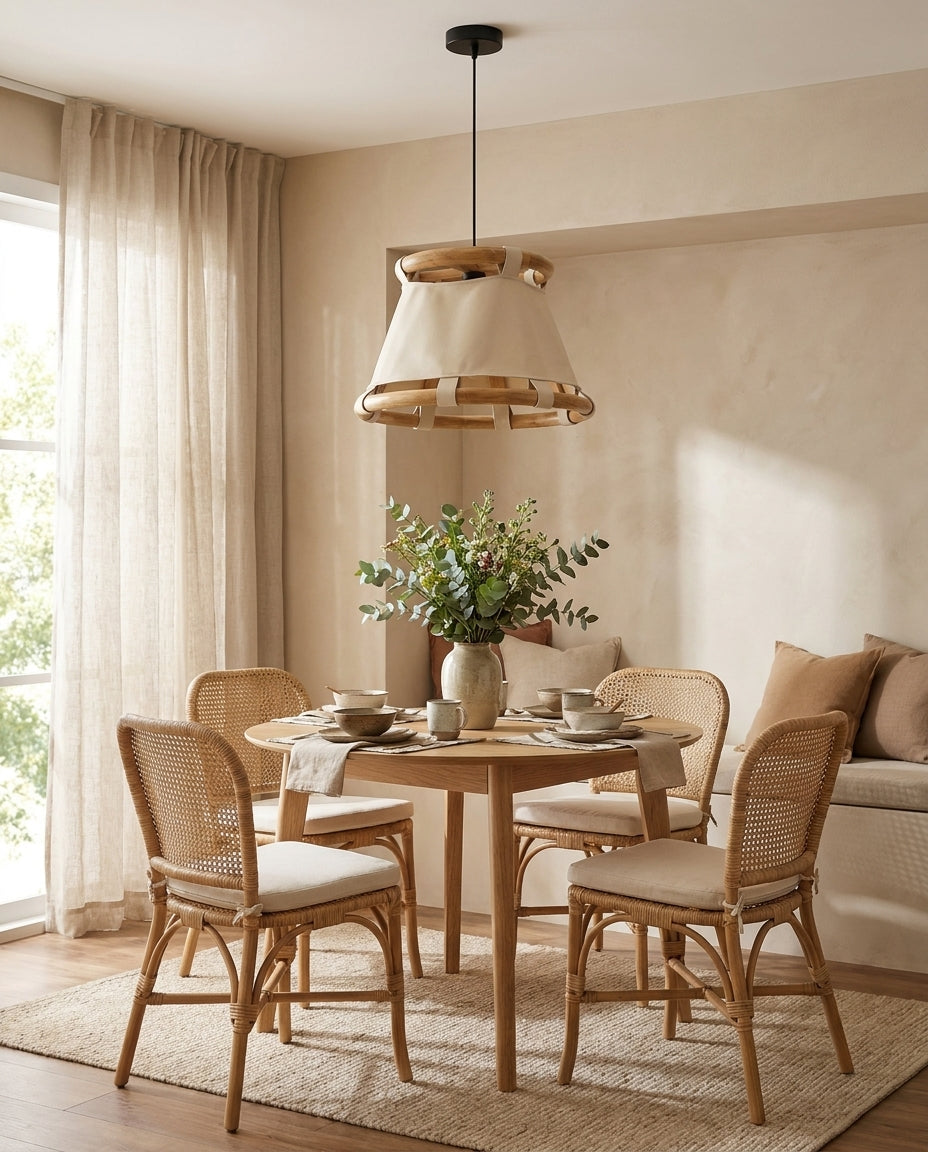 Canestra Curated Iron & Glass Pendant Light