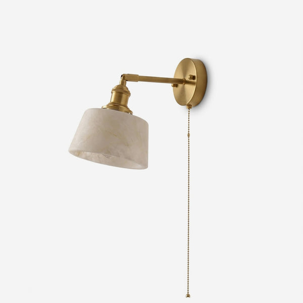 Cavella Alabaster Curated Alabaster Wall Sconce
