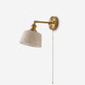 Cavella Alabaster Curated Alabaster Wall Sconce