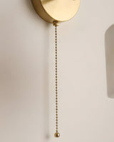 Cavella Alabaster Curated Alabaster Wall Sconce – structural canopy joint detail