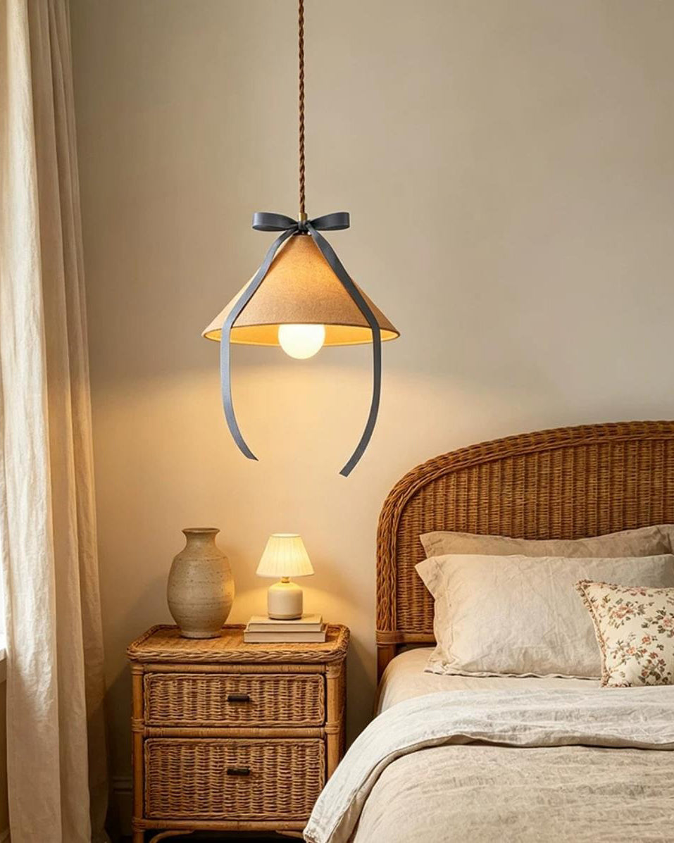 Cavelle Curated Finished Iron Pendant Light – structural canopy joint detail