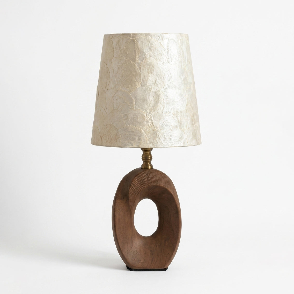 Cavren Curated Solid Brass Table Lamp – W 20cm x H 43cm  W 7.8 x H 16.9 finish configuration