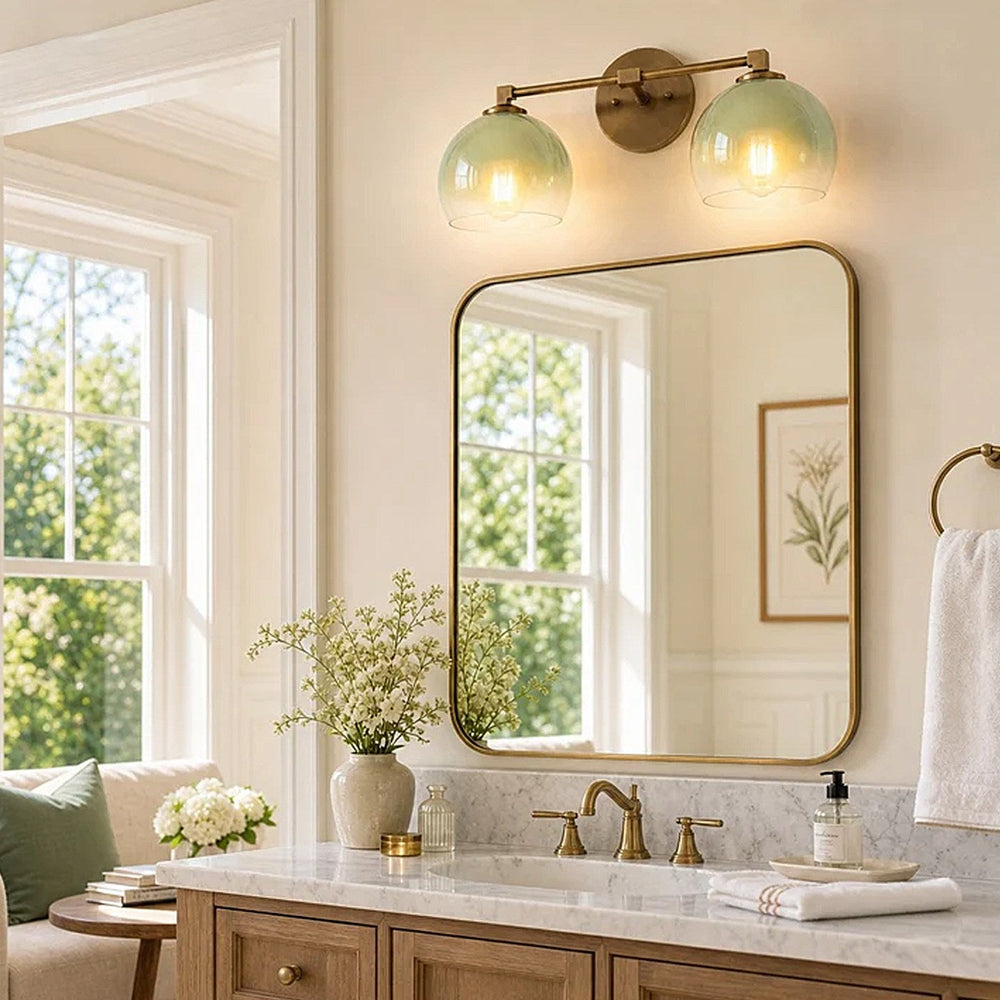 Celadyn Curated Mouth-Blown Frosted Glass Wall S