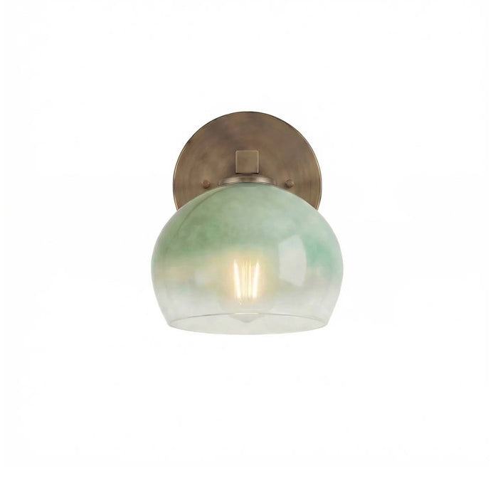 Celadyn Curated Mouth-Blown Frosted Glass Wall S – 3 Heads W 63.5cm x H 22cm  W 25 x H 8.6 finish configuration #1