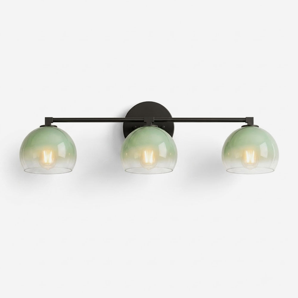 Celadyn Curated Mouth-Blown Frosted Glass Wall S – Mouth-Blown Frosted Glass Wall Sconce