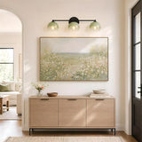 Celadyn Curated Mouth-Blown Frosted Glass Wall S – architectural ceiling profile
