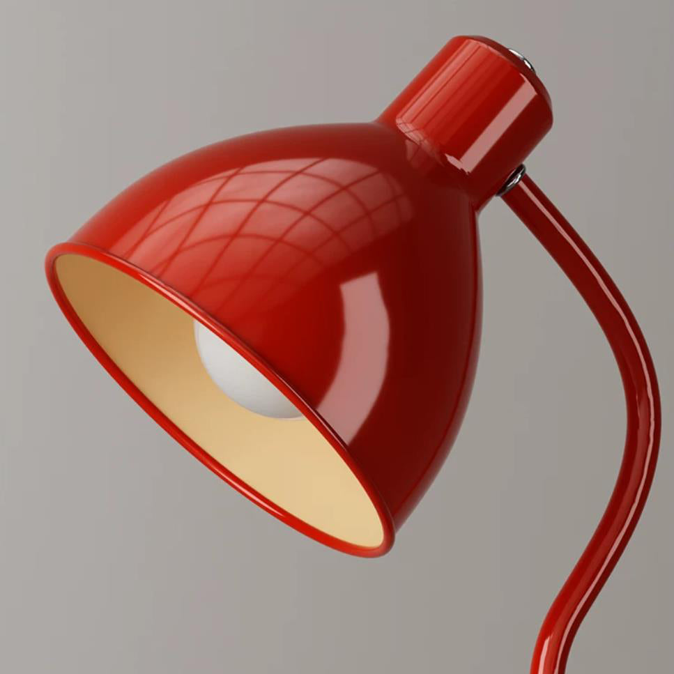 Chromilo Curated Optical Acrylic Table Lamp – spatial dining room perspective