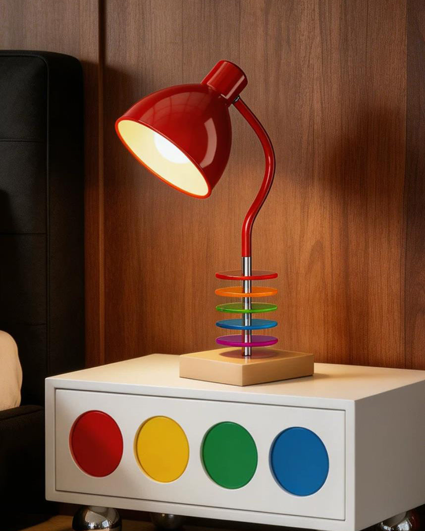 Chromilo Curated Optical Acrylic Table Lamp