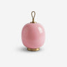 Citrava Curated Mouth-Blown Frosted Glass Table