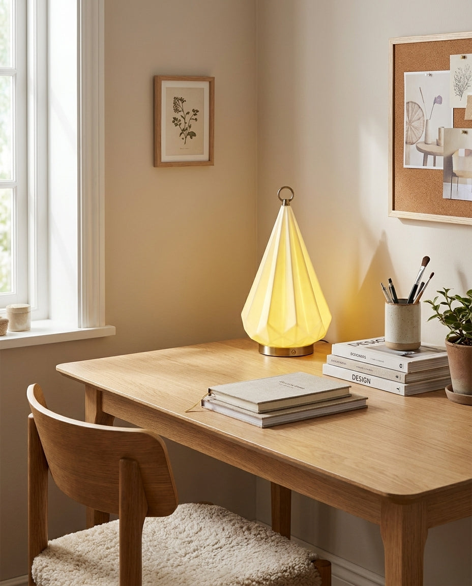 Citrayne Curated Hand-Thrown Ceramic Table Lamp