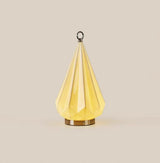 Citrayne Curated Hand-Thrown Ceramic Table Lamp – structural canopy joint detail