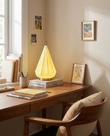 Hand-Thrown Ceramic craftsmanship detail on Citrayne Curated Hand-Thrown Ceramic Table Lamp
