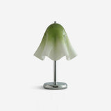 Cloquelle Curated Mouth-Blown Frosted Glass Tabl – Mouth-Blown Frosted Glass Table Lamp