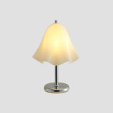 Cloquelle Curated Mouth-Blown Frosted Glass Tabl – Dia 27cm x H 43cm  ∅ 10.6 x H 16.9 finish configuration