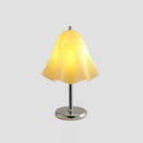 Cloquelle Curated Mouth-Blown Frosted Glass Tabl – Dia 27cm x H 43cm  ∅ 10.6 x H 16.9 finish configuration #1