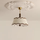 Cordelia Curated Solid Brass Flush Mount Ceiling – full fixture elevation view