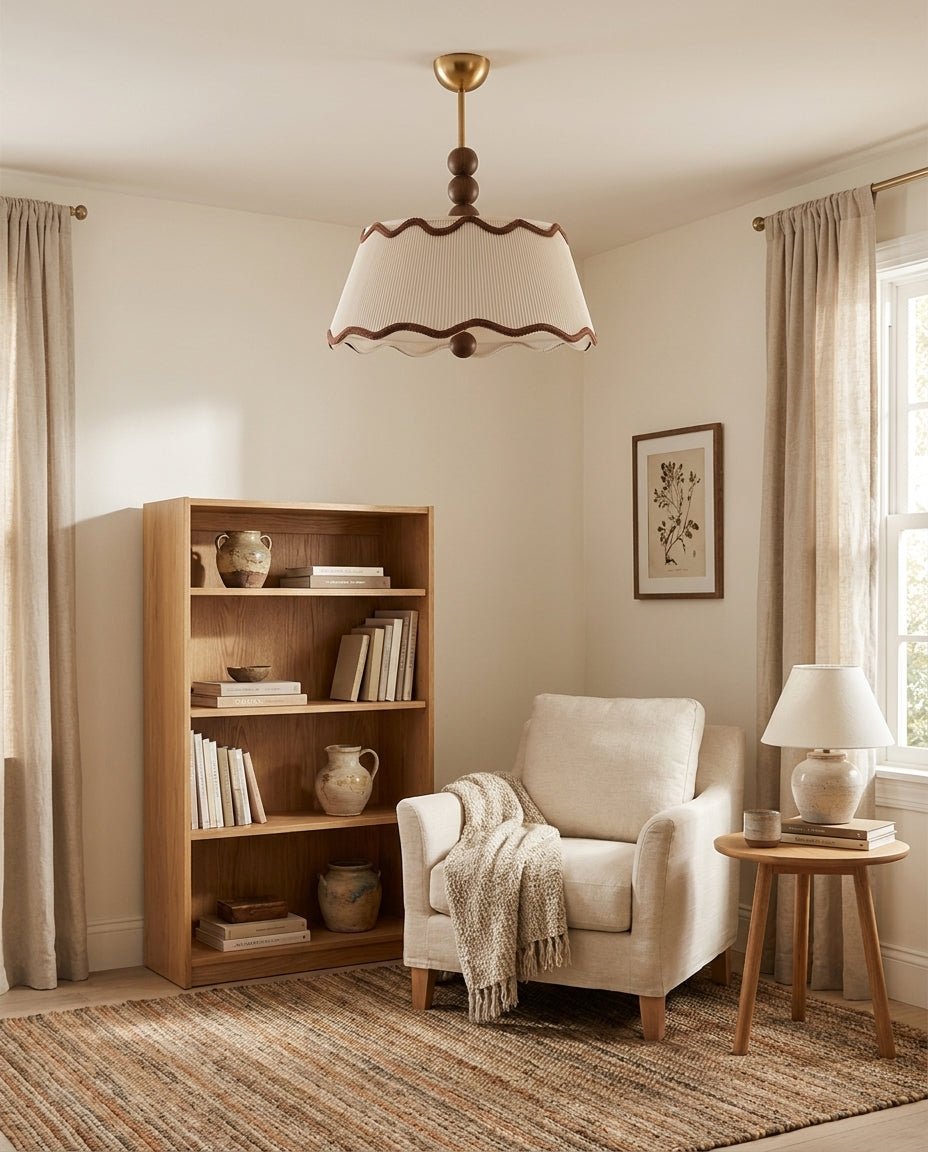 Cordelia Curated Solid Brass Flush Mount Ceiling – handcrafted surface texture