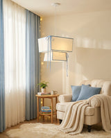 Cresswell Curated Finished Iron Pendant Light – side angled contour profile