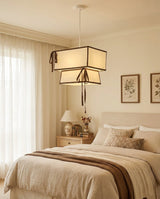 Cresswell Curated Finished Iron Pendant Light – macro detail view