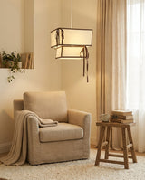 Cresswell Curated Finished Iron Pendant Light – architectural ceiling profile