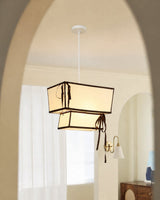 Cresswell Curated Finished Iron Pendant Light – macro detail view #1