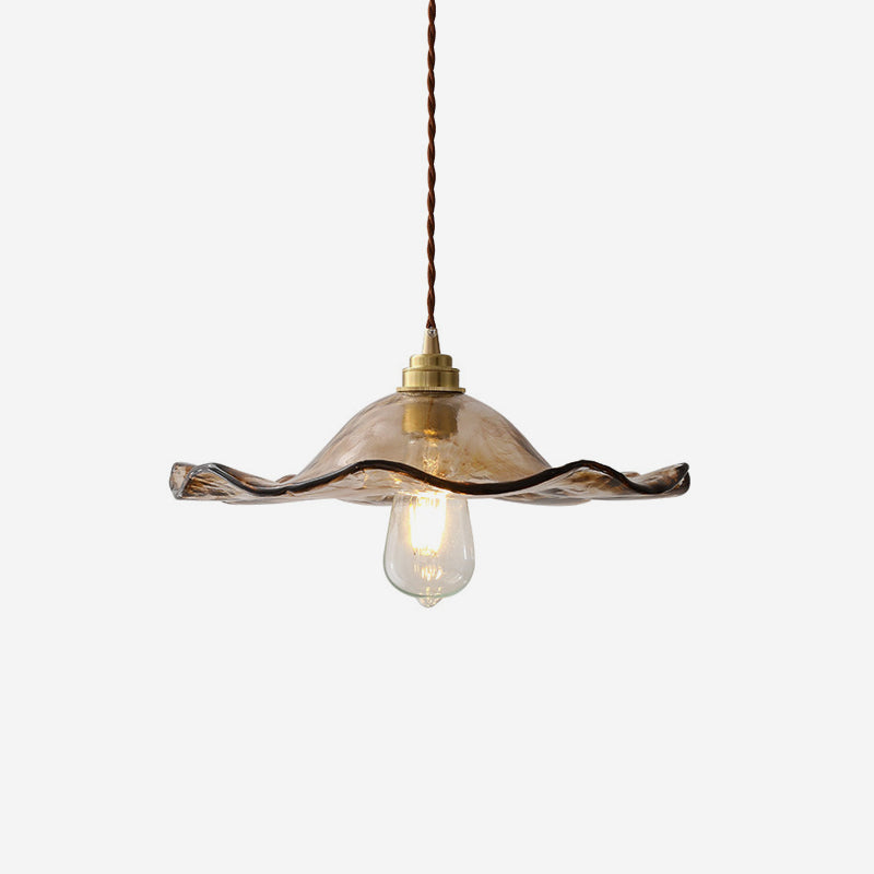 Cymara Curated Amber Art Glass Pendant Light – Amber Art Glass Pendant Light