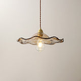 Cymara Curated Amber Art Glass Pendant Light – Dia 37cm x H 14cm  ∅ 14.5 x H 5.5 finish configuration