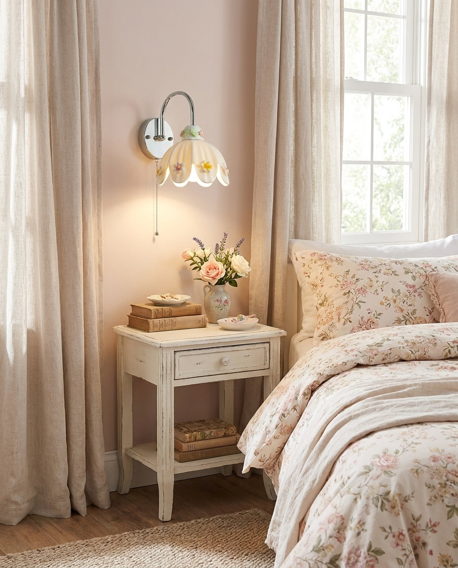 Daisette Curated Hand-Thrown Ceramic Wall Sconce